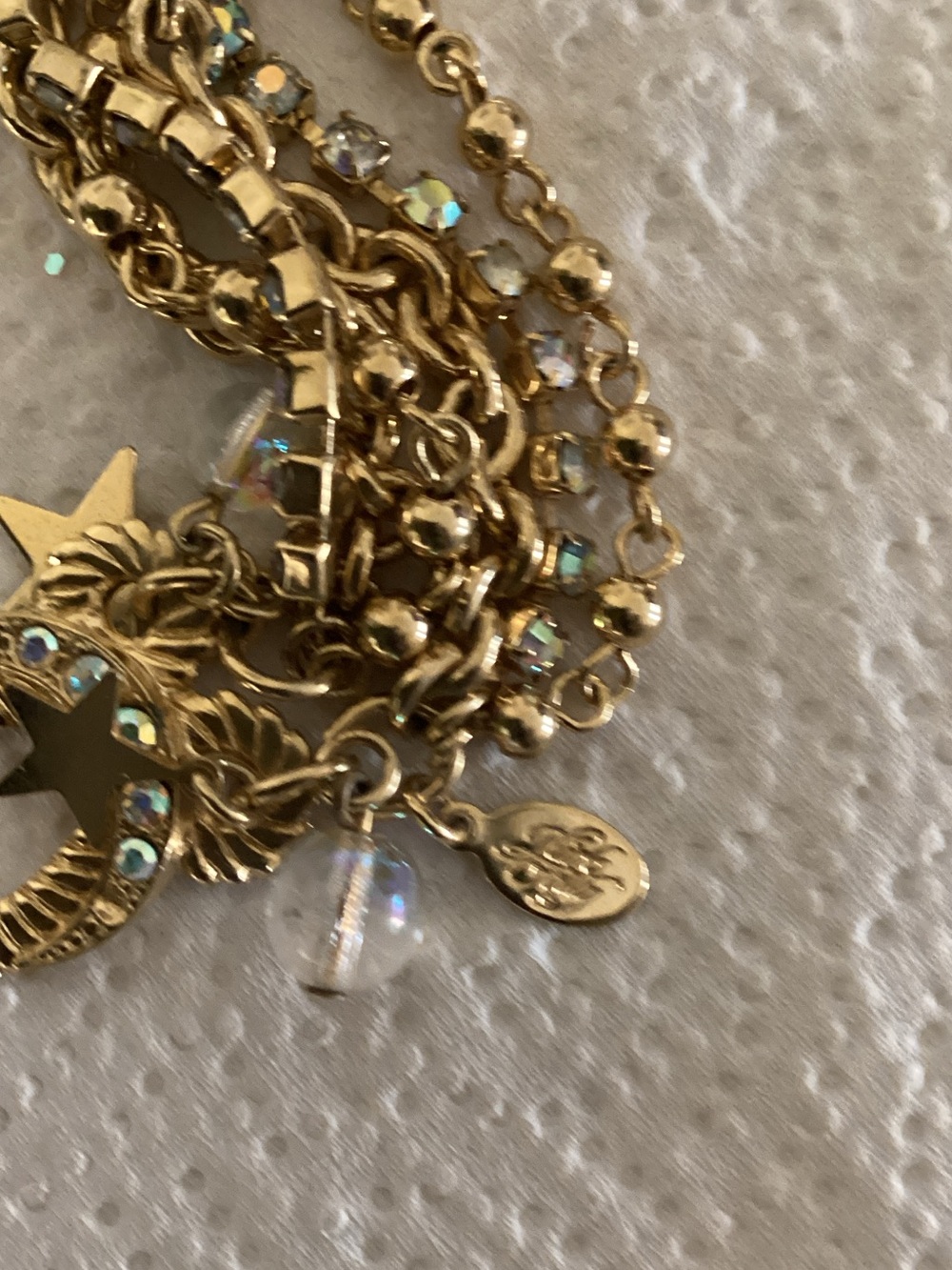Kirk’s Folly vintage  bracelet.  Celestial whimsical fantasy ethereal boho chic - Picture 5 of 5